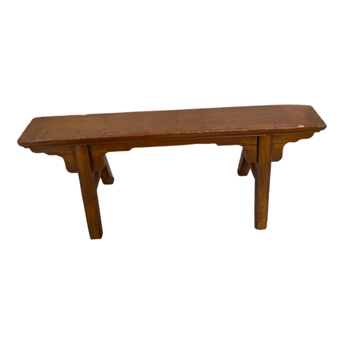 early 20th century antique chinese bench 0487