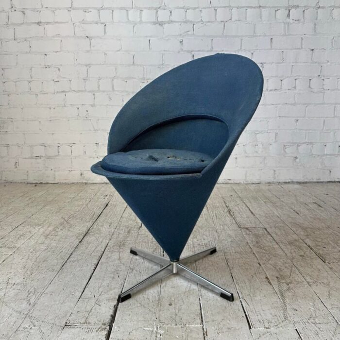 early verner panton cone chair for restoration 4154