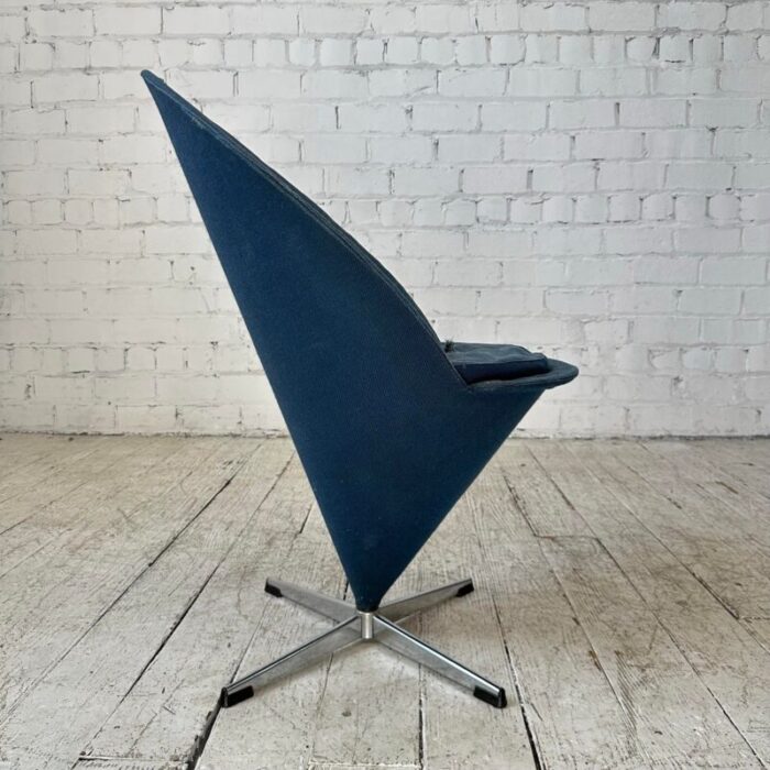 early verner panton cone chair for restoration 8858