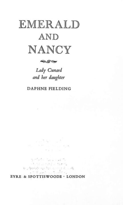 emerald and nancy lady cunard and her daughter 1968 fielding daphne 7673