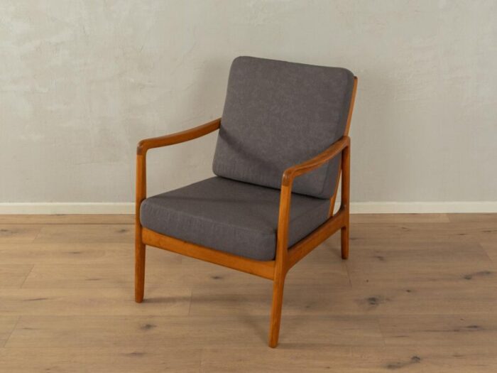 fd 109 armchair by ole wanscher for france and sn france and daverkosen 1950s 5223