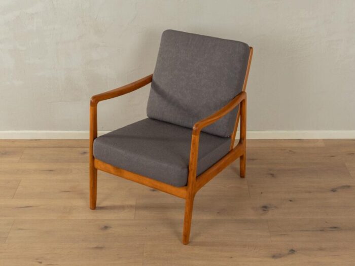 fd 109 armchair by ole wanscher for france and sn france and daverkosen 1950s 7747