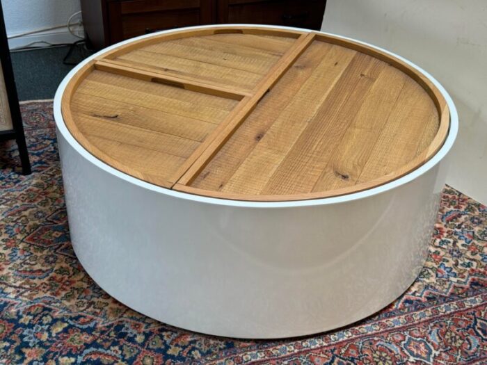 four hands cas round coffee table 2790