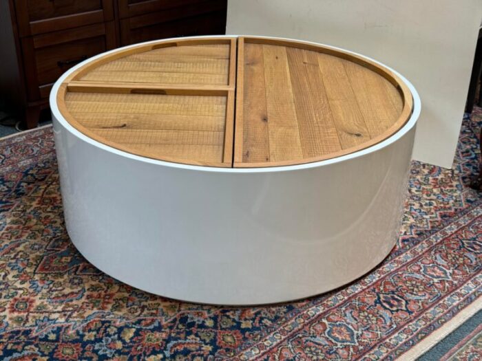 four hands cas round coffee table 3602