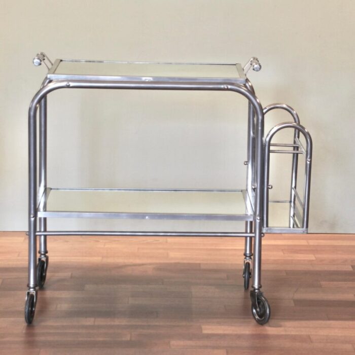 french art deco bar trolley 1940s 5303