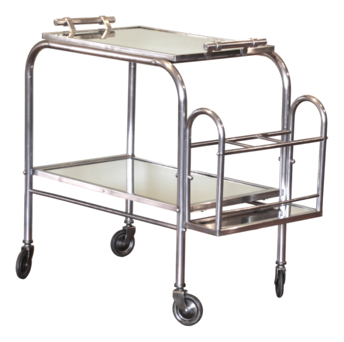 french art deco bar trolley 1940s 5597