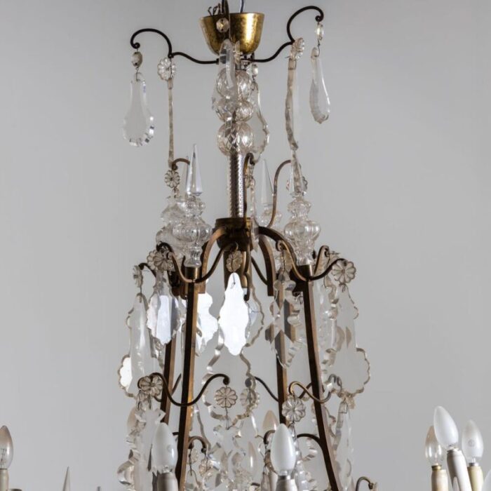 french chandelier 1900s 8320