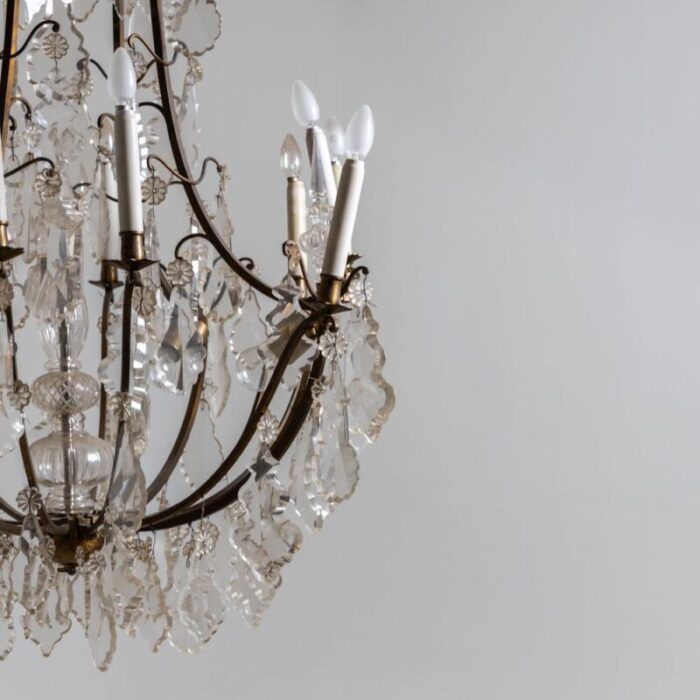 french chandelier 1900s 8623