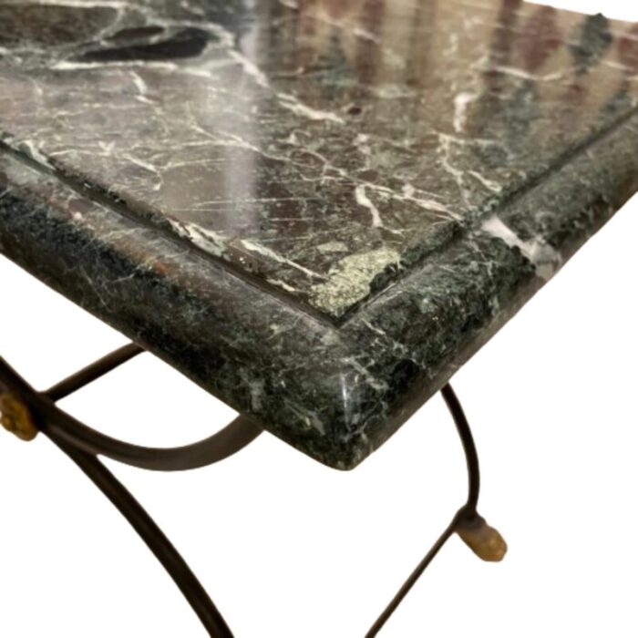 french guatemalan green marble coffee table 1506