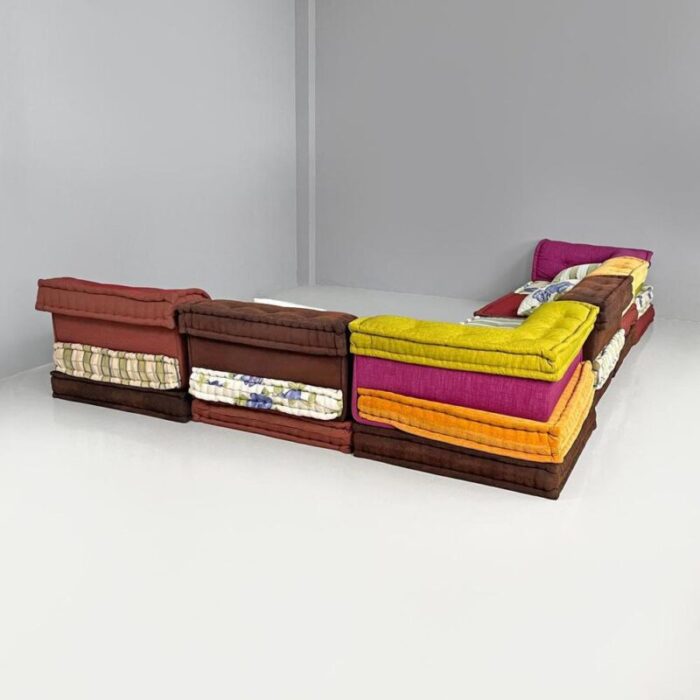 french modular sofa mah jong attributed to hans hopfer for roche bobois 0636