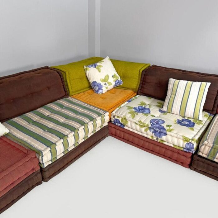 french modular sofa mah jong attributed to hans hopfer for roche bobois 1464