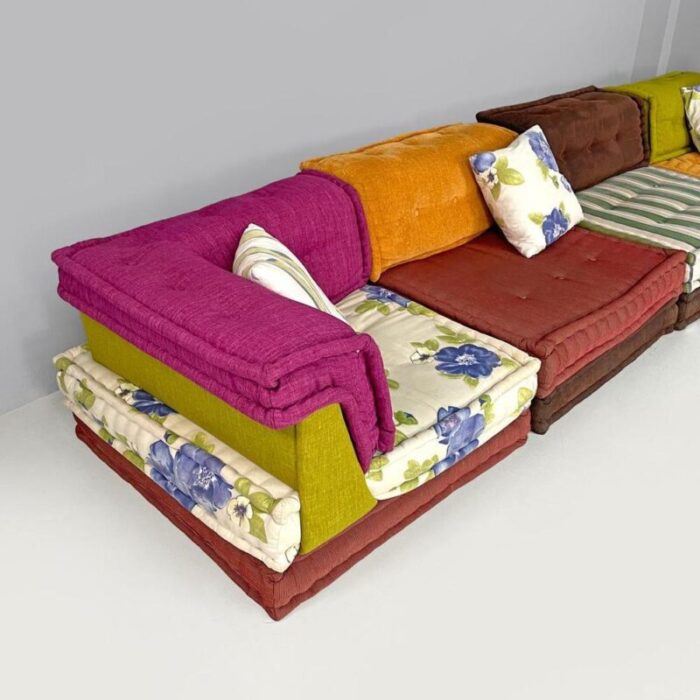 french modular sofa mah jong attributed to hans hopfer for roche bobois 9521