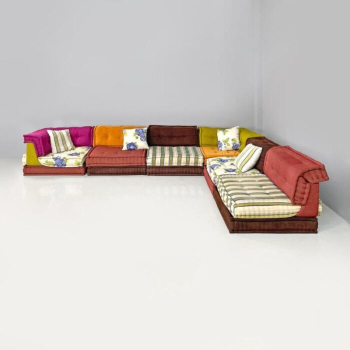 french modular sofa mah jong attributed to hans hopfer for roche bobois 9718