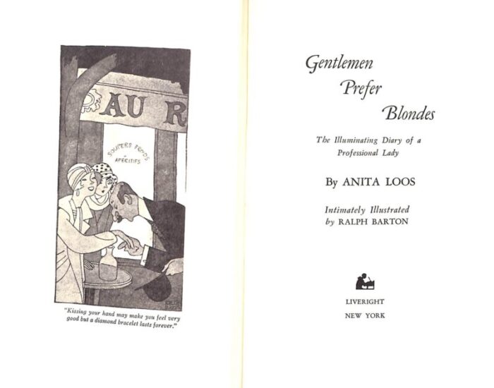 gentlemen prefer blondes 1973 loos anita 0646