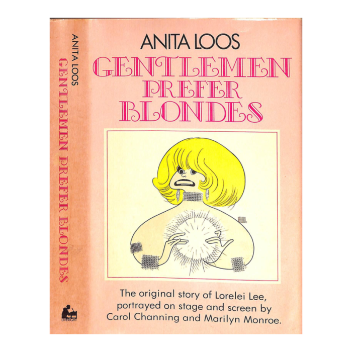 gentlemen prefer blondes 1973 loos anita 6835