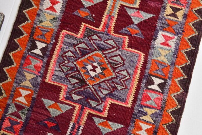 geometric pattern kilim runner rug 5