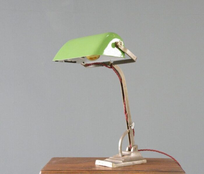 german bankers desk lamp 1920s 4176