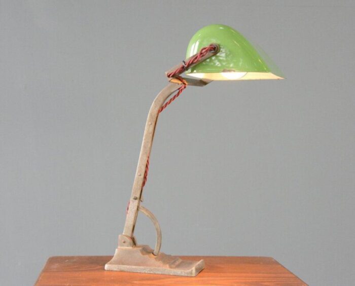 german bankers desk lamp 1920s 4807