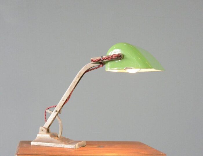 german bankers desk lamp 1920s 5107