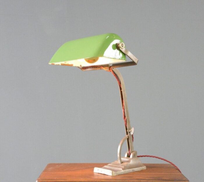 german bankers desk lamp 1920s 6530