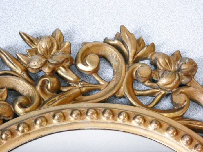 golden mirror in the style of louis xvi 1700s 5