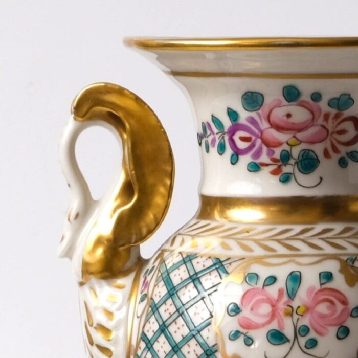 hand painted porcelain vase from samson 1920s 3