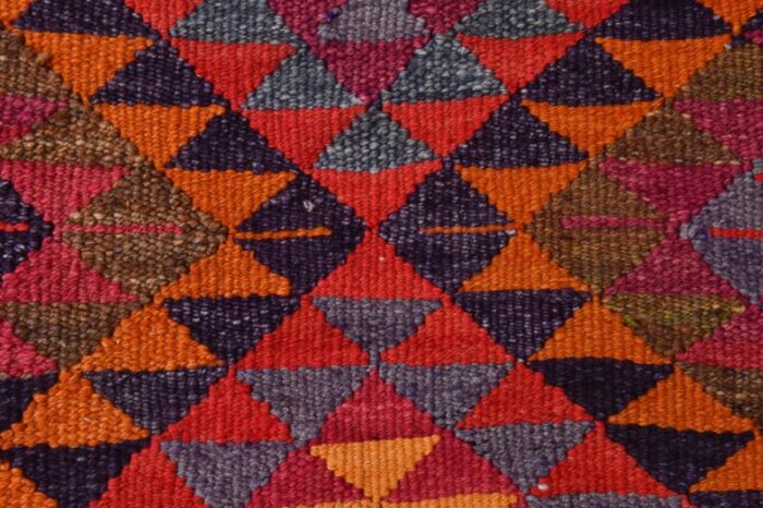 handwoven wool kilim runner rug 10