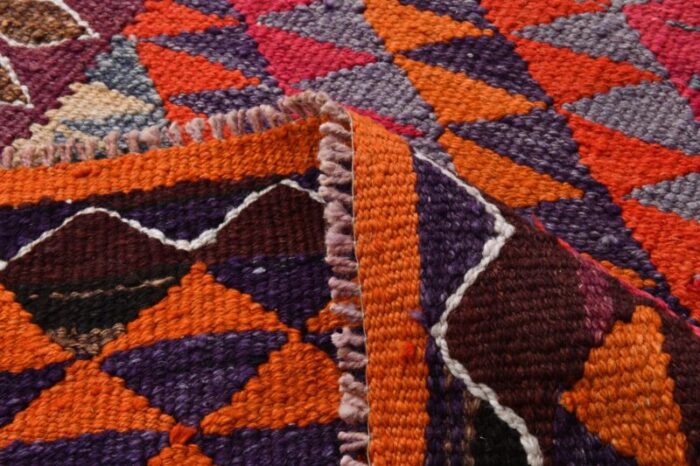 handwoven wool kilim runner rug 16