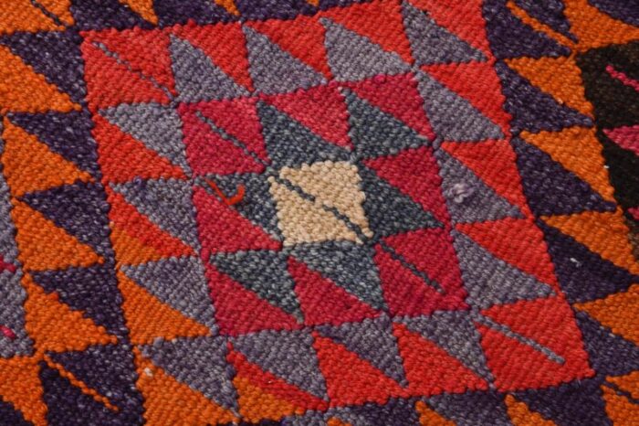 handwoven wool kilim runner rug 9