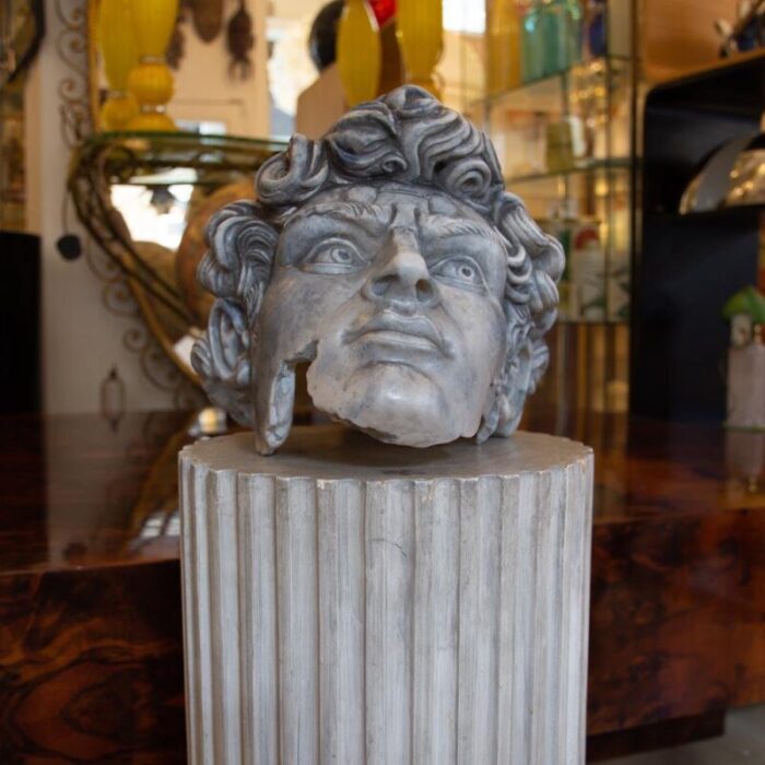 head of david fiberglass sculpture 7