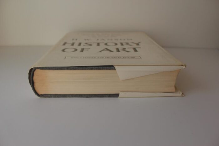 history of art 1969 art book h w janson hardcover 1837