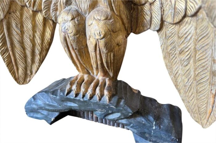 italian 18th century statue of an eagle 2377