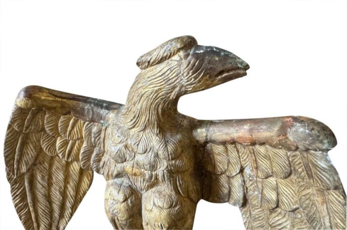 italian 18th century statue of an eagle 3902