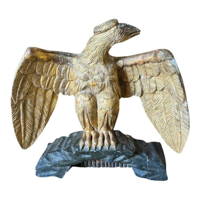 italian 18th century statue of an eagle 5038