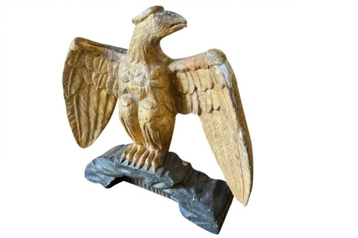 italian 18th century statue of an eagle 5127