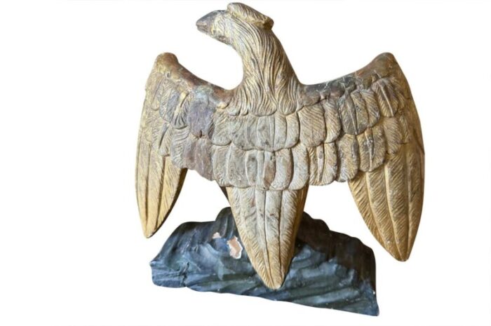 italian 18th century statue of an eagle 9937