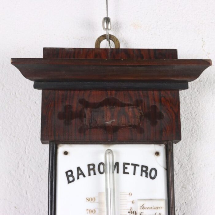 italian barometer in rosewood 5