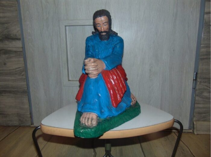 jesus plaster figure 1953 1