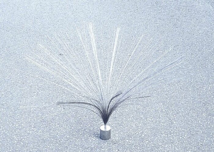 kinetic spray sculpture by harry bertoia 1