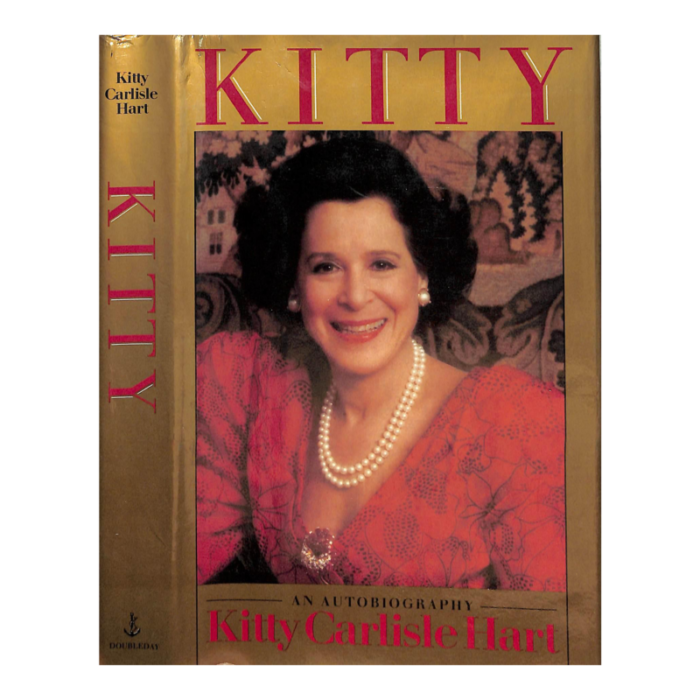 kitty an autobiography 1988 hart kitty carlisle inscribed 2437