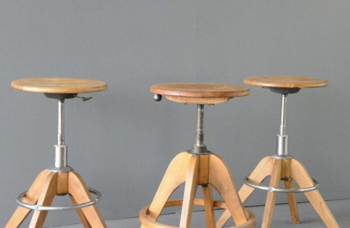 lab stools by sedus 1950s 0694