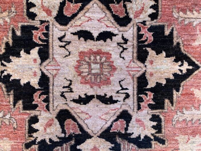 large afghan handmade ziegler rug in wool 11