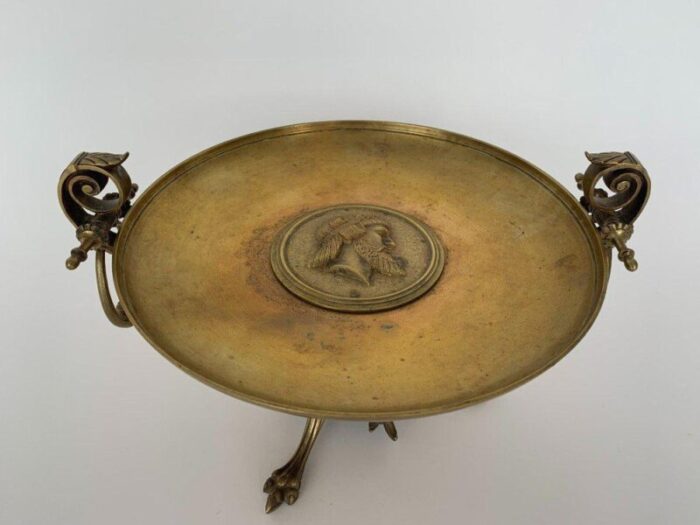 large antique bronze cup 2