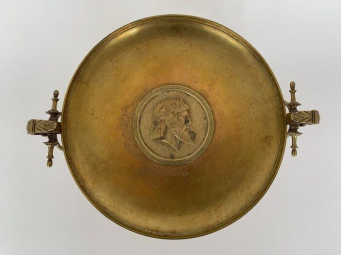 large antique bronze cup 4