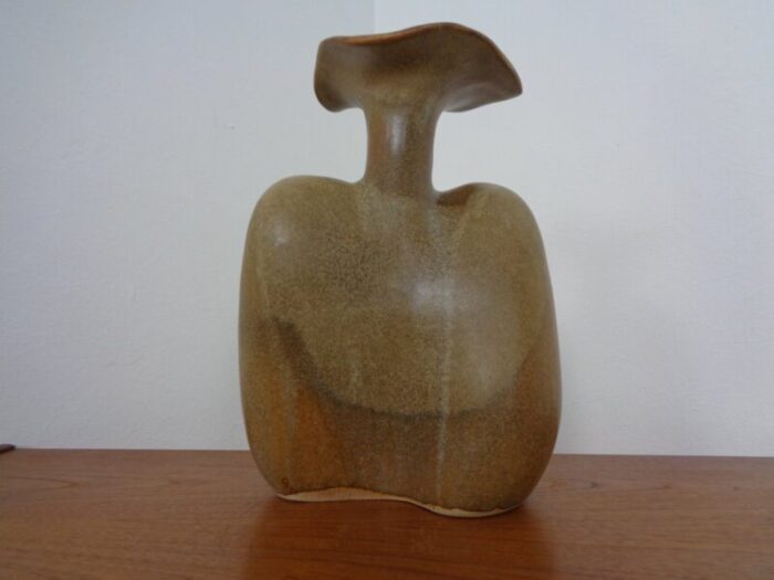 large danish studio vase in ceramic 1960s 1