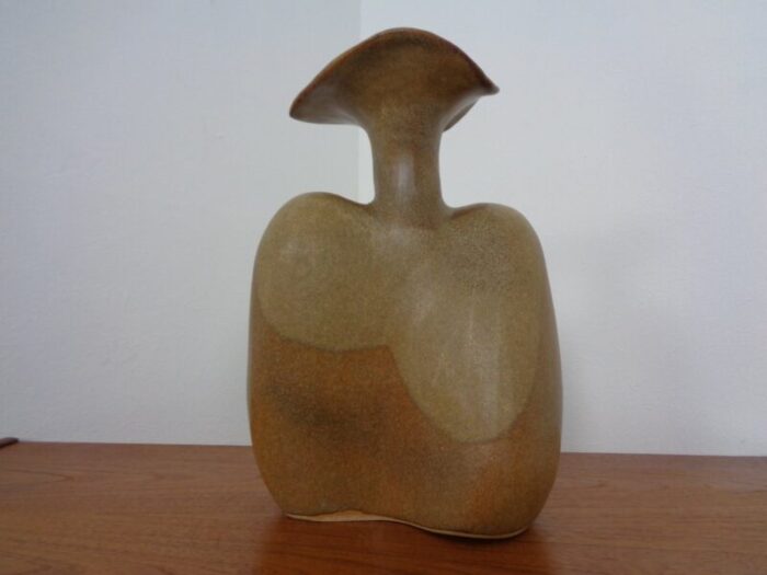 large danish studio vase in ceramic 1960s 11