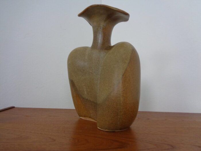 large danish studio vase in ceramic 1960s 2