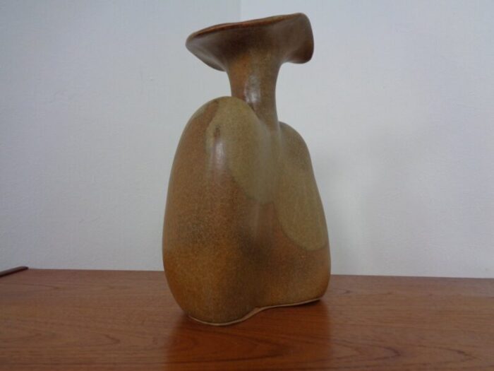 large danish studio vase in ceramic 1960s 4