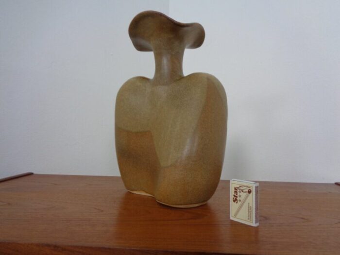 large danish studio vase in ceramic 1960s 7