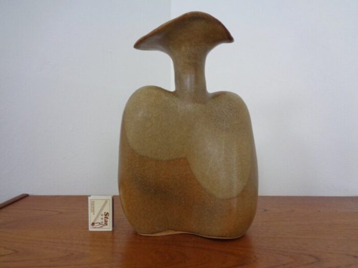 large danish studio vase in ceramic 1960s 8